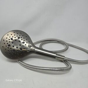 Kohler Brushed Nickel Handheld Shower Head with Hose 1.75 GPM Multi Setting